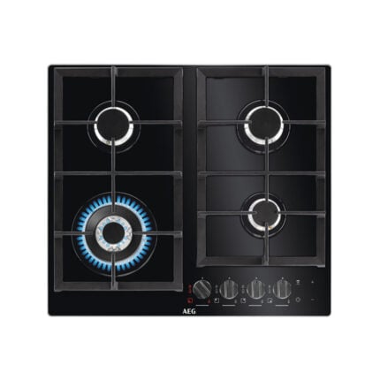 AEG Hob 60cm HKB64341NB 4G glass black