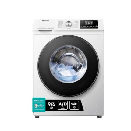 Hisense Washer Dryer WDQA9014EVJMW 9/6 Kgs White
