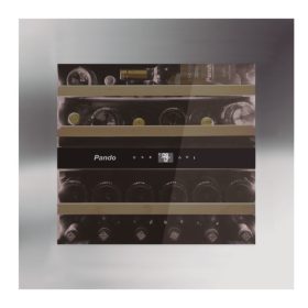 Pando Wine Cooler 60X60 PVMAVP60-25XR INOX