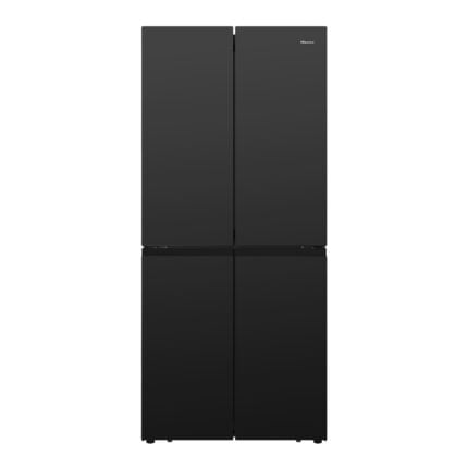Hisense Fridge 4 Doors RQ7G560NABA Glass Black