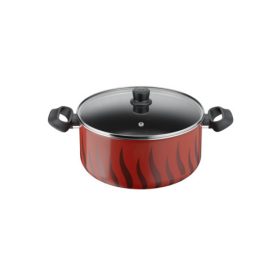 Tefal Tempo Flame G6 Faitout 28+CV Verre C3045385