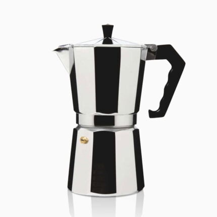 Haeger Moka pot 12* Aluminum Coffee Maker CP-12A009A