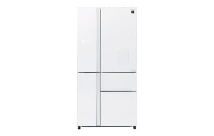 Sharp Fridge 5 Doors 26Ft SJFSD910WH glass white