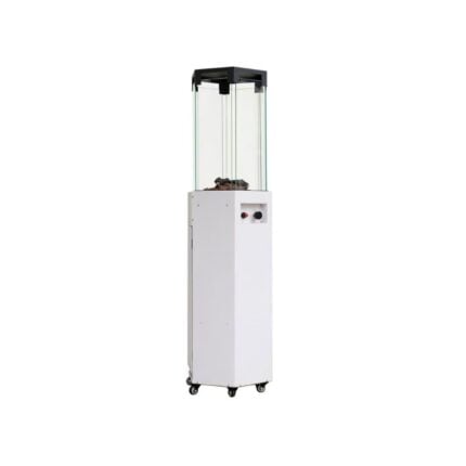 Queen chef Glass tube patio heater FP-606W White
