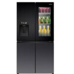 Hisense Fridge 4 Doors RQ9P780TTB1 Glass + Dark Grey